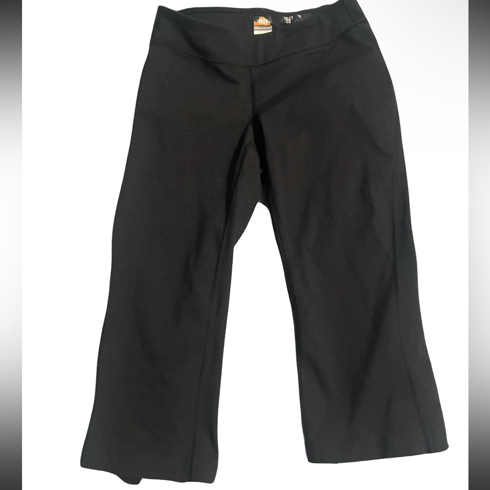 Lucy Black Flared Leggings